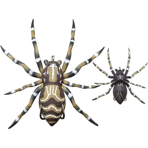 LUNKERHUNT Phantom Spider Lure for Bass Fishing (2.5 Inch) | Topwater Spider Fishing Lure with Natural Walking Action | Soft Hollow Body Weedless Hooks for Trout and Pike