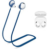 WOFRO Anti-Lost Strap for Galaxy Buds 2 Pro (2022), Sports Soft Silicone Lanyard Accessories Compatible with Samsung Galaxy Buds Pro 2 Earbuds Neck Rope (bora purple) - Blue
