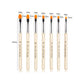7Pcs Uv Gel Nail Brush, Poly Extension Gel Brush, Nail Art Tips Builder Painting Pen Set(No.2/4/6/8/10/12/14)