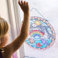 Buy now Melissa & Doug Stained Glass Made Easy Craft Kit: Dolphins - 180+ Stickers at indiglob india