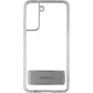 Samsung Galaxy S21 FE 5G Clear Phone Cover with Stand, Protective Case, Shockproof Smartphone Protector, Adjustable View Angle, US Version, Transparent