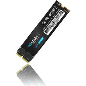 Dataram M.2 2280 256GB PCIe NVMe Gen 3.0 x4 SSD Compatible with Apple MacBook Air (2013-2017) & Pro (2013-2015), Mac Mini (2013) & Pro (2014), iMac (2013-2019)