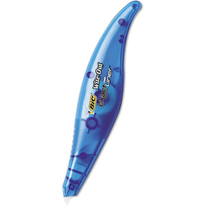 BIC White-Out Exact Liner Correction Tape Pen, Non-Refillable, 1/5 Inch x 236 Inches (WOELP11)