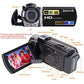 Buy now Video Camera Camcorder Digital Camera Recorder Full HD 1080P 15FPS 24MP 3.0 Inch 270 Degree Rotation LCD 16X Zoom Camcorder with 2 Batteries(604s) at indiglob india