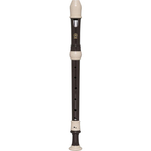 Yamaha YRA-302B Alto Recorder, smooth brown finish, key of F
