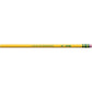 Ticonderoga Wood-Cased Pencils, Unsharpened, 2 HB Soft, Yellow, 24 Count