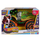 Buy now Hot Wheels Monster Trucks Remote-Control Toy Vehicle, 1:15 Scale Rageasaur RC with Grip Action Tires for Off-Roading & Wheelie Stunting at indiglob india