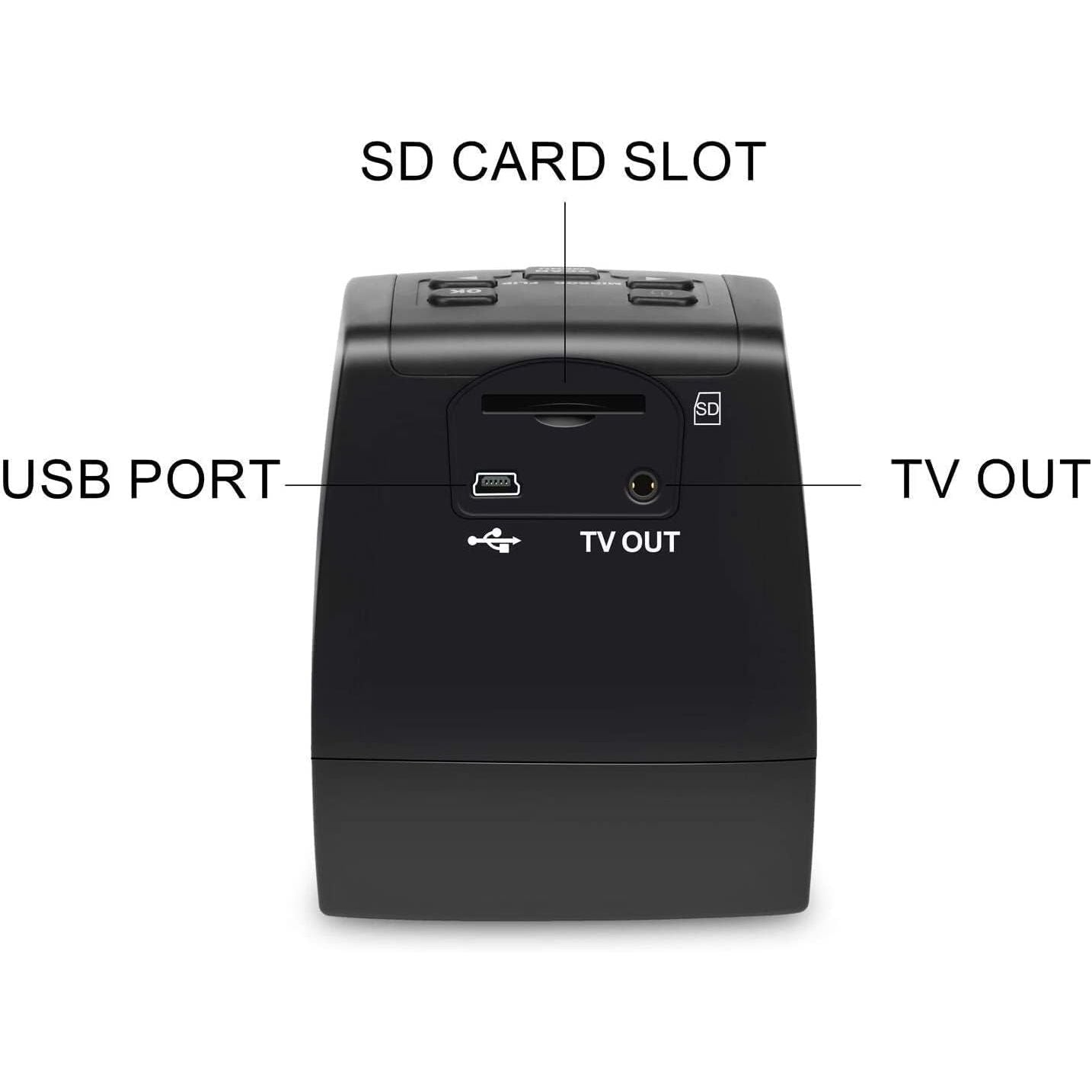 Buy now DIGITNOW 22MP All-in-1 Film & Slide Scanner, Converts 35mm 135 110 126 and Super 8 Films/Slides/Negatives to Digital JPG Photos, Built-in 128MB Memory, 2.4 LCD Screen at indiglob india