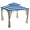 Garden Winds Replacement Canopy for Target Madaga Gazebo, Beige - Cabana Blue