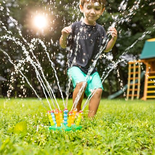 Buy now Melissa & Doug Sunny Patch Splash Patrol Sprinkler Toy with Hose Attachment at indiglob india