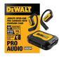 Buy now DEWALT Heavy Duty Open Ear Headphones, Bluetooth 5.3 Wireless Earbuds IP55, 44Hrs Runtime, Jobsite Premium Sound True Wireless Air Conduction Open Ear Earbuds with Earhooks for Worksites and Workouts at indiglob india