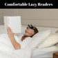 Evelots Laying Down Reading Glasses - Look Down Bed Readers - High Definition - Lazy Bed Prism Spectacles Horizontal Glasses - Read and Watch TV in Bed - Use Over Your Glasses