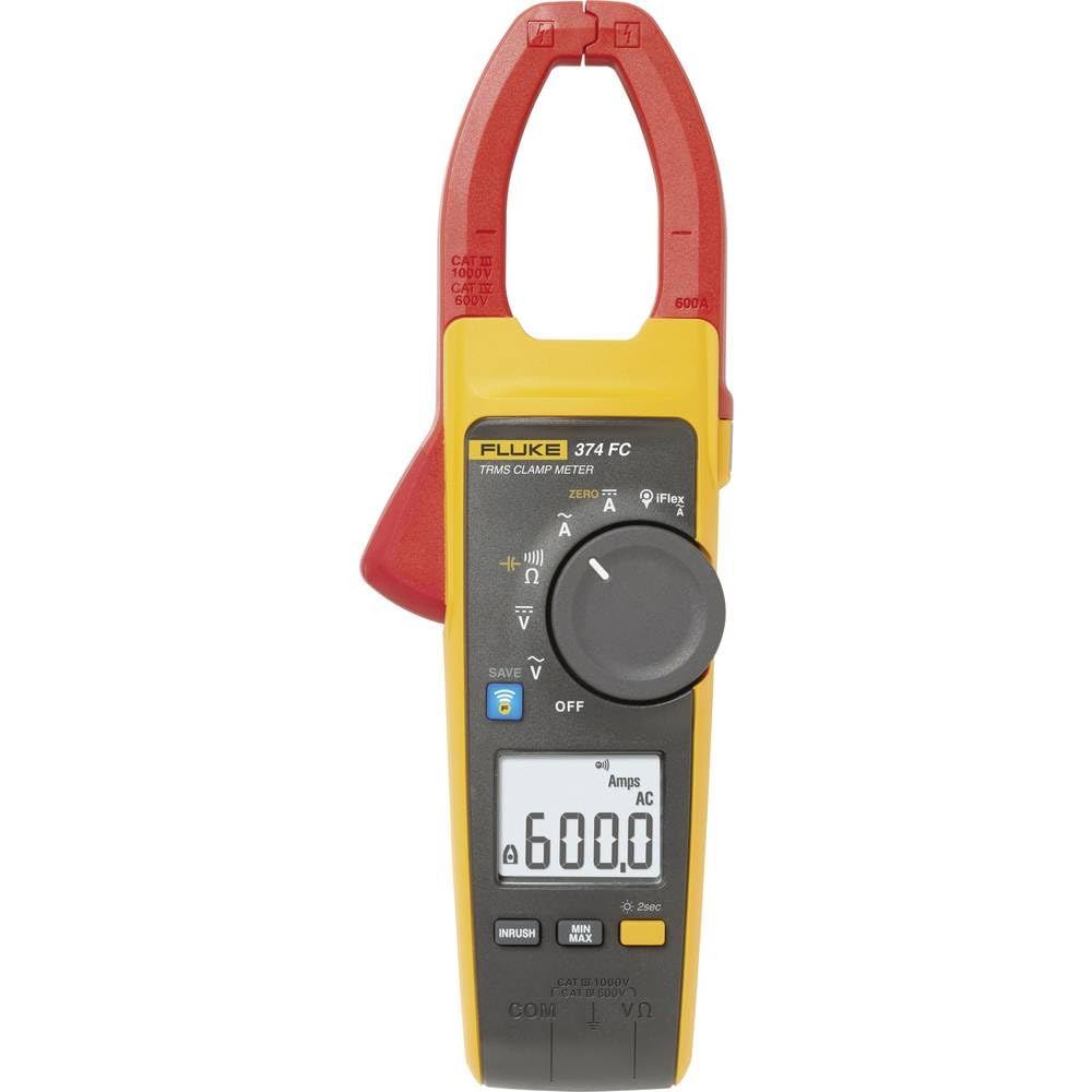 Buy now FLUKE-374 FC 600A Ac/Dc TRMS Wireless Clamp at indiglob india