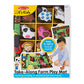 Buy now Melissa & Doug Take-Along Farm Baby and Toddler Play Mat (19.25 x 14.5 inches) With 9 Animals - Folds To Be Convenient Storage Bag for Travel at indiglob india