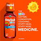 Buy now VICKS Kids DayQuil & NyQuil Berry Cold & Cough Medicine Co-Pack, Daytime & Nighttime Relief of Multiple Symptoms, Great-Tasting Berry Flavor, Free of Alcohol & Acetaminophen, for Ages 6+, 2x8oz at indiglob india