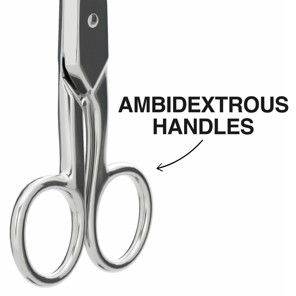 Buy now Klein Tools 2100-9 Stainless Steel Electrician Scissors, Made in USA, 5.25-Inch Free-Fall Handle Snips, Stripping Notches, Non-Slip Serrated Blade at indiglob india