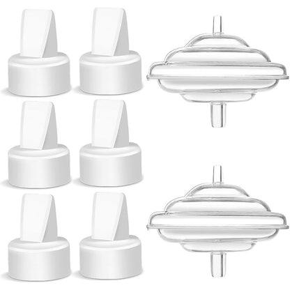 PUMPMOM-US Replacement Duckbill Valves and Backflow Protector for Spectra, Compatible Pump Parts for Spectra S1 S2 9 Plus and SG (Not Original S2 Accessories)