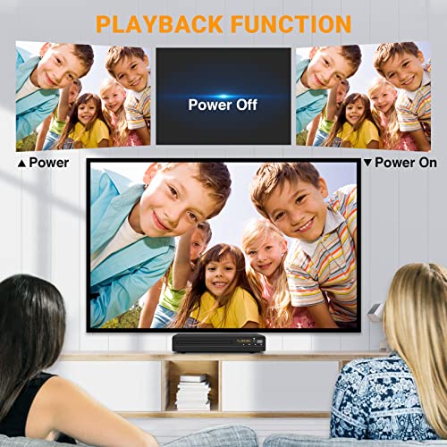Buy now DVD Player, HDMI Region Free DVD Players for Smart TV, 1080P Upscaling, USB Input, HDMI/RCA Output Cable Included, Breakpoint Memory, Built-in PAL/NTSC, CD Players for Home at indiglob india