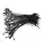 Buy now LGEGE 500 pcs 7.5-inch Black Hang Tag Nylon String Snap Lock Pin Loop Fasteners Hook Ties at indiglob india