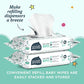 Buy now Seventh Generation Free & Clear Baby Wipes Refill Unscented and Sensitive Gentle as Water 64 count Pack of 12 (768 Total) at indiglob india