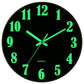 Buy now JoFomp Glow in The Dark Clock, 12 Inch Modern Silent Non Ticking Wall Clocks Battery Operated, Night Light Wall Clock for Living Room Decor, Wall Clock Decorative for Kitchen Bedroom (Green) at indiglob india