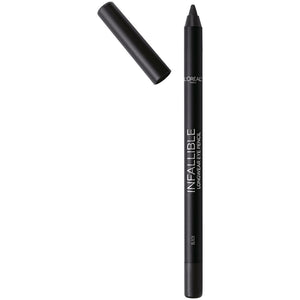 Buy now L'Oreal Paris Makeup Infallible Pro-Last Pencil Eyeliner, Waterproof and Smudge-Resistant, Glides on Easily to Create any Look, Black, 0.042 oz., 1 Count at indiglob india