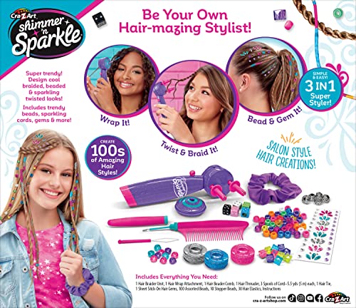 Buy now Shimmer ƒ??n Sparkle Braid Bead and Twist Deluxe Hair Designer at indiglob india