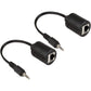 2Pack Stereo RCA to Stereo RCA Audio Signal Extender Over Cat5 (2X RCA to RJ45 Female)