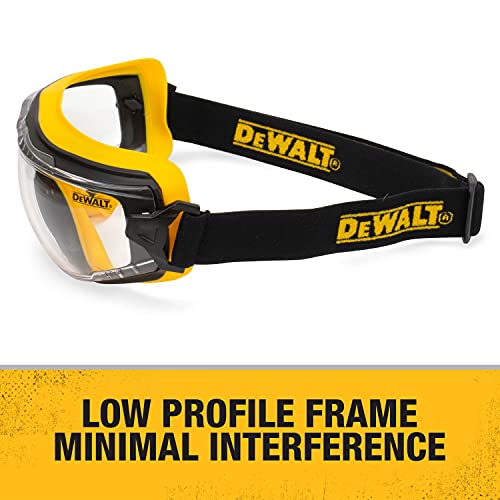 Buy now DEWALT Safety Goggles, Clear, Anti-Fog, DPG84 - Insulator at indiglob india