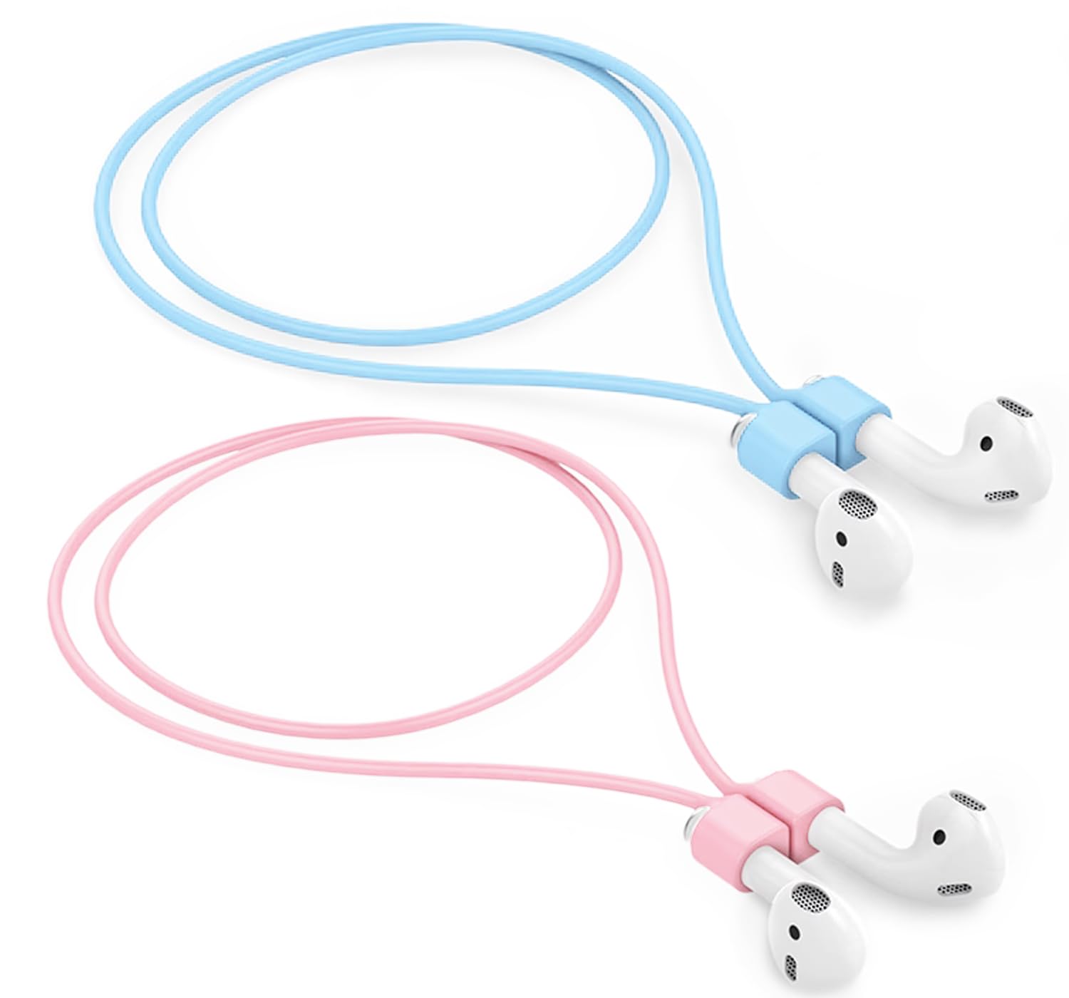Buy now 5 Pack Ultra Strong Magnetic AirPods Pro Straps, Anti-Lost Neck Cord for AirPods Pro 3 2025,AirPods 4th, AirPods Pro 2nd/1st, AirPod 3rd, AirPod 2nd/1st - 5 Pcs Silicone Sports Lanyard and 2 Ear Hook C11-pink+sky Blue at indiglob india