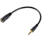ELECTOP 2.5mm Male to 3.5mm(1/8 inch) Female Stereo Audio Jack Adapter Cable for Headphone