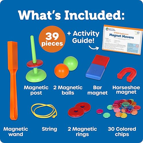 Buy now Learning Resources STEM Explorers Magnet Movers - Science For Kids Sensory Bin, Critical Thinking, Fine Motor Toys, Classroom Math Supplies, Homeschool Crafts, Educational Games, Birthday Gift at indiglob india