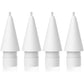 Upgraded Pencil Tips for Apple Pencil,No Wear Out Fine Point Precise Control Pencil Replacement Nibs,Compatible with Apple Pencil 1st Gen and 2nd Gen/iPad Pro Pencil,White, Pack of 2