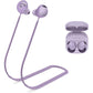 WOFRO Anti-Lost Strap for Galaxy Buds 2 Pro (2022), Sports Soft Silicone Lanyard Accessories Compatible with Samsung Galaxy Buds Pro 2 Earbuds Neck Rope (bora purple)