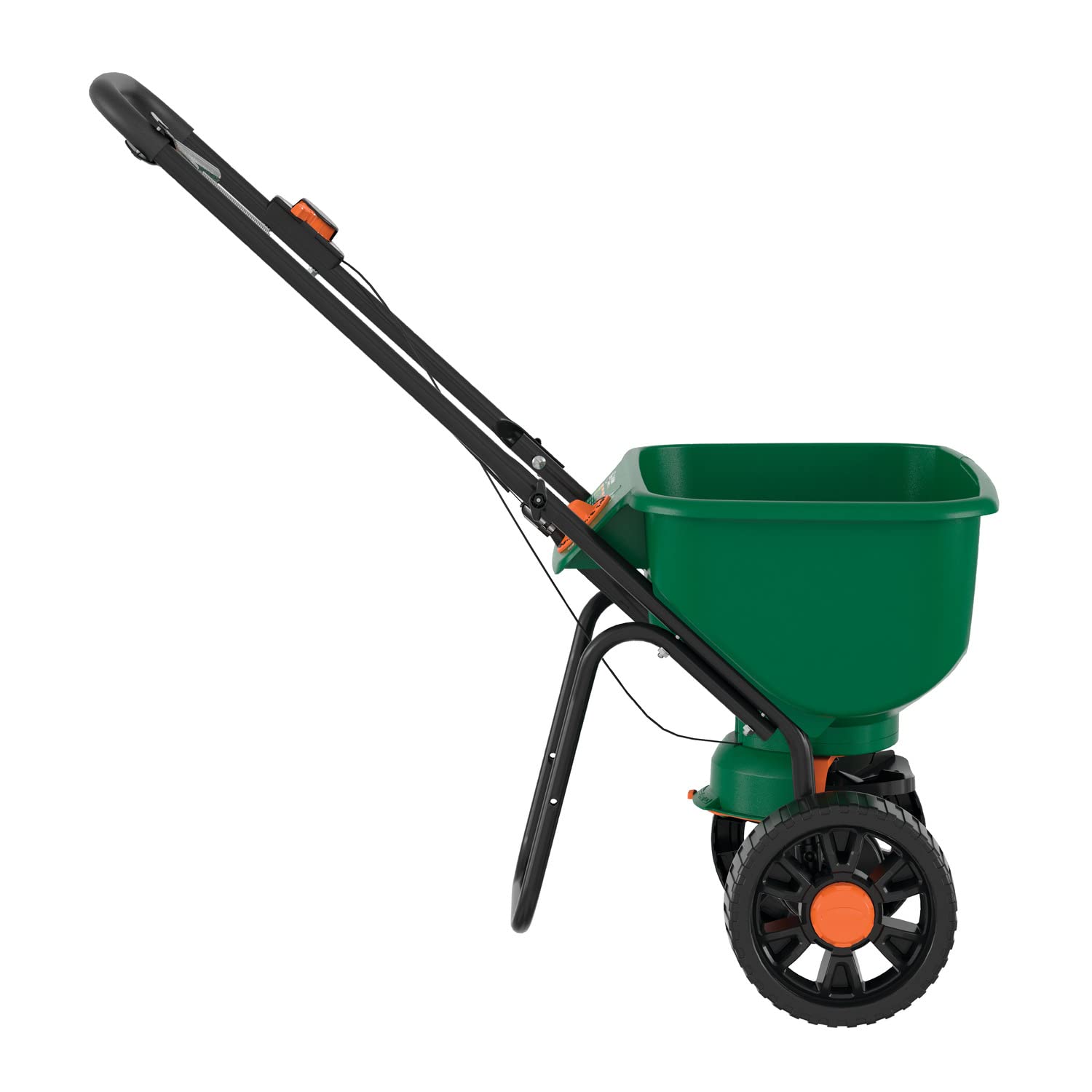 Buy now Scotts Turf Builder EdgeGuard DLX Broadcast Spreader for Seed, Fertilizer, Salt, Ice Melt, Holds up to 15,000 sq.ft. Product at indiglob india