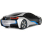 RASTAR BMW i8 RC Car BMW i8 1/24 Remote Control Car, BMW Toy Car - Silver