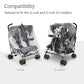 Buy now UPPAbaby G-Link and G-Link V2 Rain Shield Waterproof and Windproof Coverage Ventilated Design Quick Attachment Easy Access to Child at indiglob india