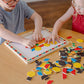Buy now Melissa & Doug Deluxe Wooden Magnetic Pattern Blocks Set - Educational Toy with 120 Magnets and Carrying Case, Multi/None, 1 EA, English Only. at indiglob india