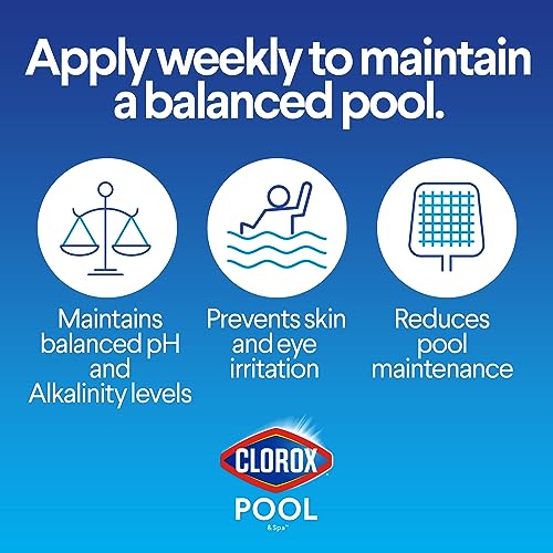 Buy now Clorox?? Pool&Spaƒ?› Swimming Pool 2-in-1 Perfect Balance, Maintains Balanced pH and Alkalinity Levels, 8LB (Pack of 1) at indiglob india