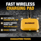 Buy now DEWALT Heavy Duty Wireless Charger, 10W Max Fast Wireless Charging Pad Compatible with iPhone 17/16/15/14/13/12/11/X/8 Pro Max Plus Samsung Galaxy S22/S21 AirPods (Type C Cable/AC Adapter Included) at indiglob india