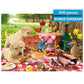 Buy now Buffalo Games - Picnic Raiders - 300 Piece Puzzle for Adults, Oversized Large Jigsaw with Easy to Grasp Pieces - Steve Read - Adorable Animals Collection at indiglob india