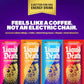 Buy now Liquid Death Sparkling Energy - Tropical Terror (Classic Piña Colada), Zero Sugar Energy Drink, Unextreme Caffeine 100mg, Essential Vitamins, 12 Fl Oz (Pack of 12) at indiglob india