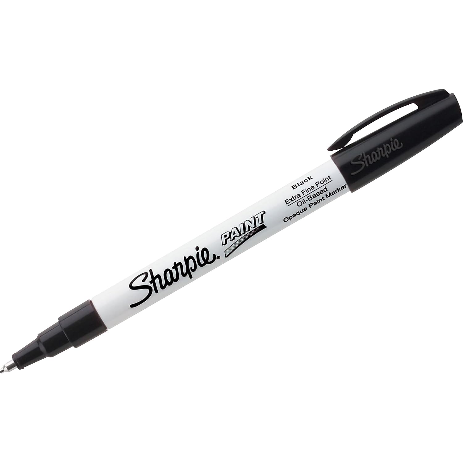 Buy now Sharpie Paint Oil-Based Marker, Extra Fine Tip, Black Ink (1874990) at indiglob india