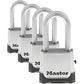 Buy now Master Lock Silver Outdoor Combination Lock, Heavy Duty Weather Resistant Padlock with Resettable Code and Cut Resistant Boron Carbide Shackle for Outdoor Use, M176XDLH (Pack of 4) at indiglob india