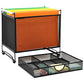 Buy now Metal Desk Hanging File Folder Box Storage Holder Bin Organizer with Drawer for Letter/A4 for Home Office, Black at indiglob india
