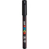 uni POSCA PC-1MR Water-Based Paint Markers, Extra Fine Tip (0.7mm), Black - Black