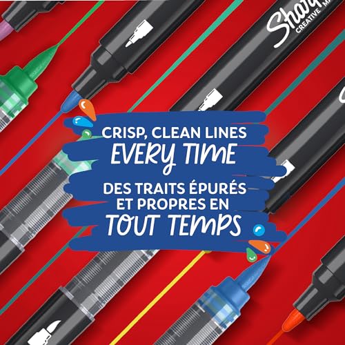 Buy now Sharpie Creative Acrylic Markers - Brush Tip, Set of 2, 2196903 at indiglob india