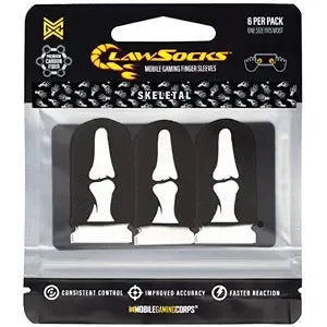 6 Pack Mobile Gaming Corps ClawSocks Phone Gaming Finger Sleeves - Damascus