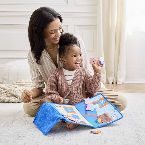 Buy now Melissa & Doug?? Ms. Rachelƒ?› What to Wear Felt Activity Board Take-Along Preschool Learning Toy for Boys and Girls - FSC Certified at indiglob india