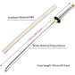 damdos Halloween Prop 40" Katanoa Weapon Cosplay Sword Roronoa Zoro PU Rubber Samourai Swords Birthdays Gifts(White)